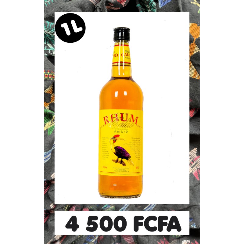 Rhum Ambré Calao 1L