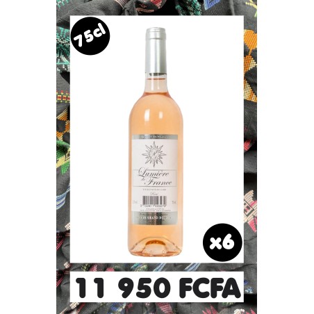 Lumiére de France Rosé 75CL Pack 6