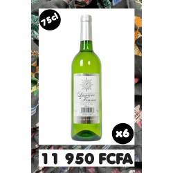 Lumiére de France Blanc 75CL Pack 6