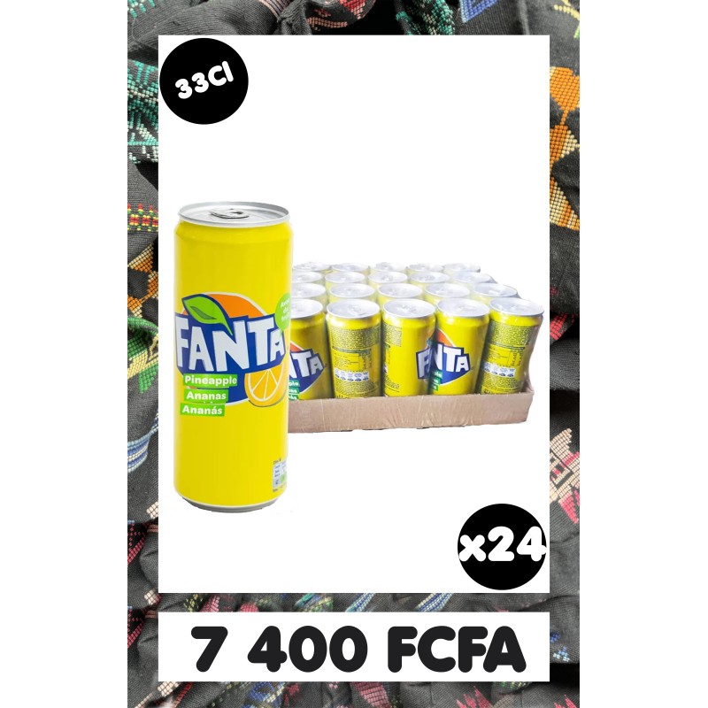 Fanta Ananas 33CL Pack 24