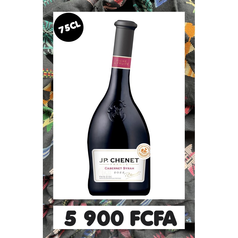 J.P CHENET ROUGE 75 CL