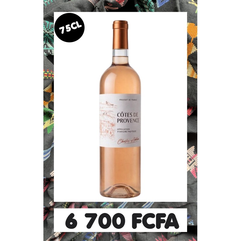 Côtes de Provence Charles Adelin 75CL