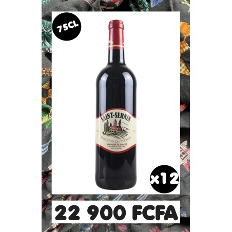 Saint Sernin Rouge 75CL Pack 12