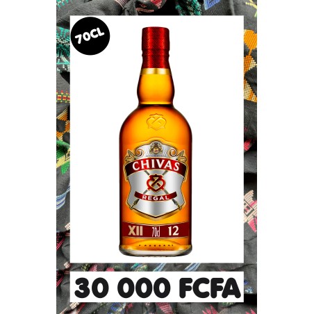 Chivas 12 ans 70CL