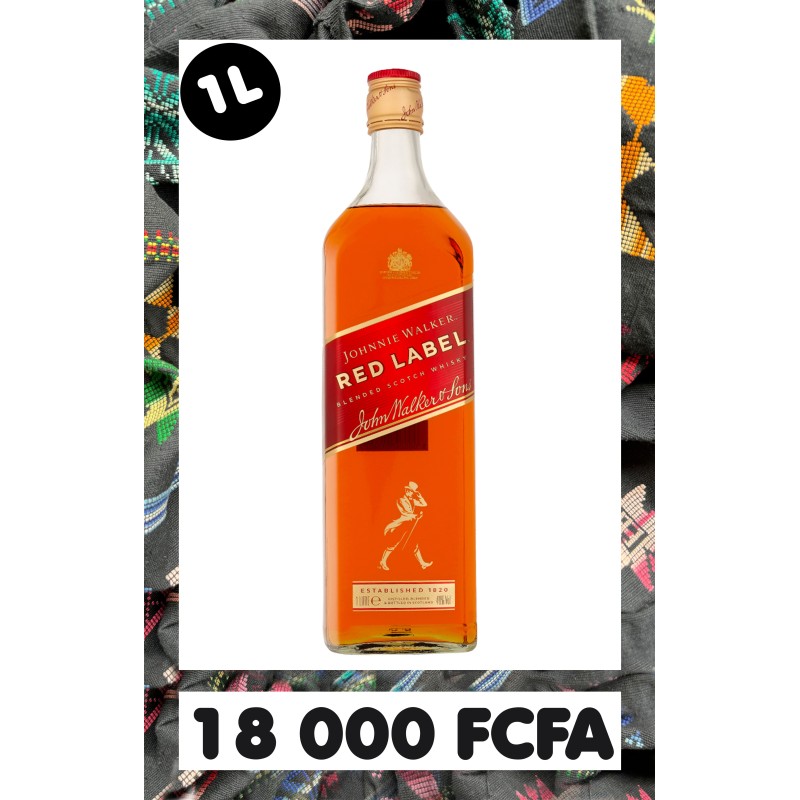 Johnnie Walker Red Label  1L